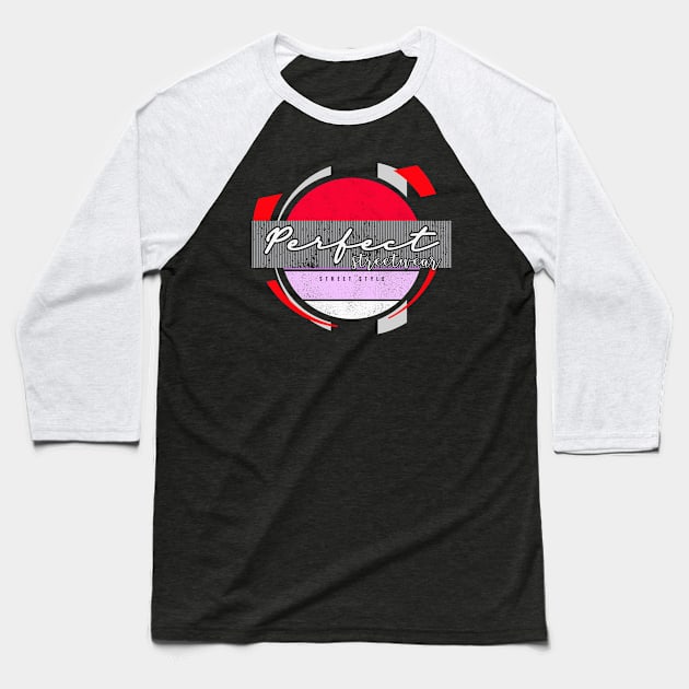 Perfect Streetwear Urban Style Color Version Baseball T-Shirt by ReaverCrest